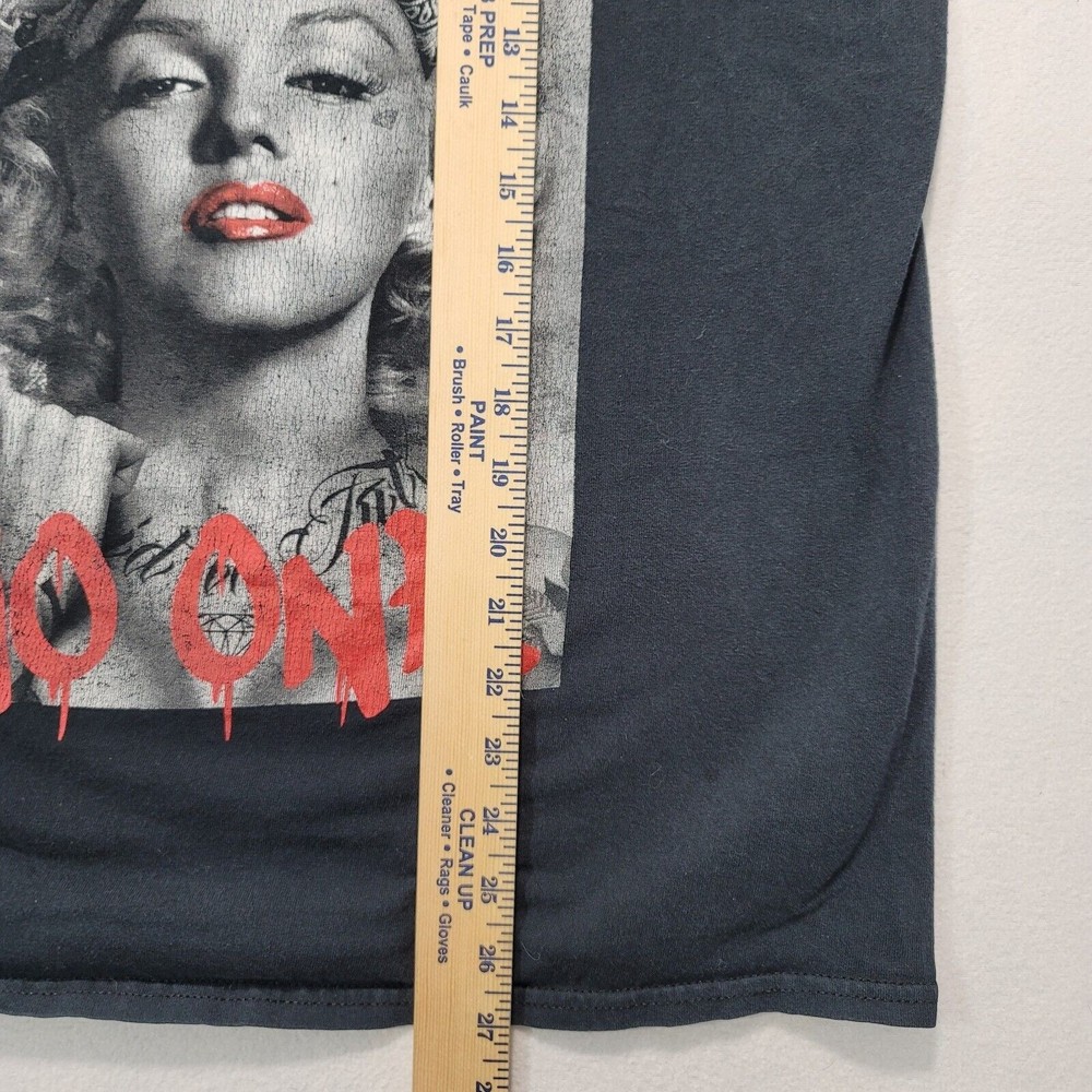 Marilyn Monroe Size Medium Trust No One 2012 Black T Shirt by Popular Poison - Picture 9 of 10